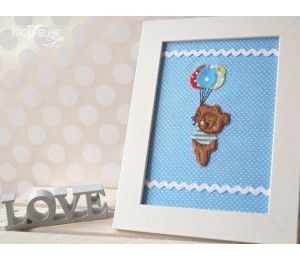 Stickdatei - zARTbesaitet Ballon Bär 